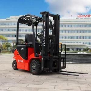 Electric Forklift 1.5t Lead-Acid Battery Operated Forklift