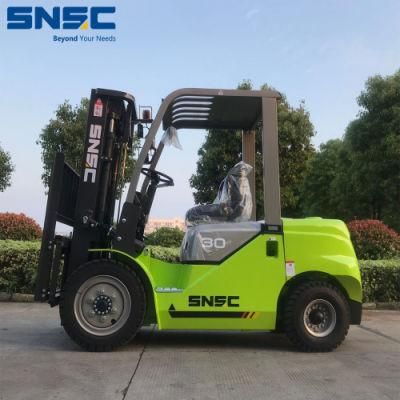 3ton Algeria Forklift Truck Fork Lifting Machine Manufacturer