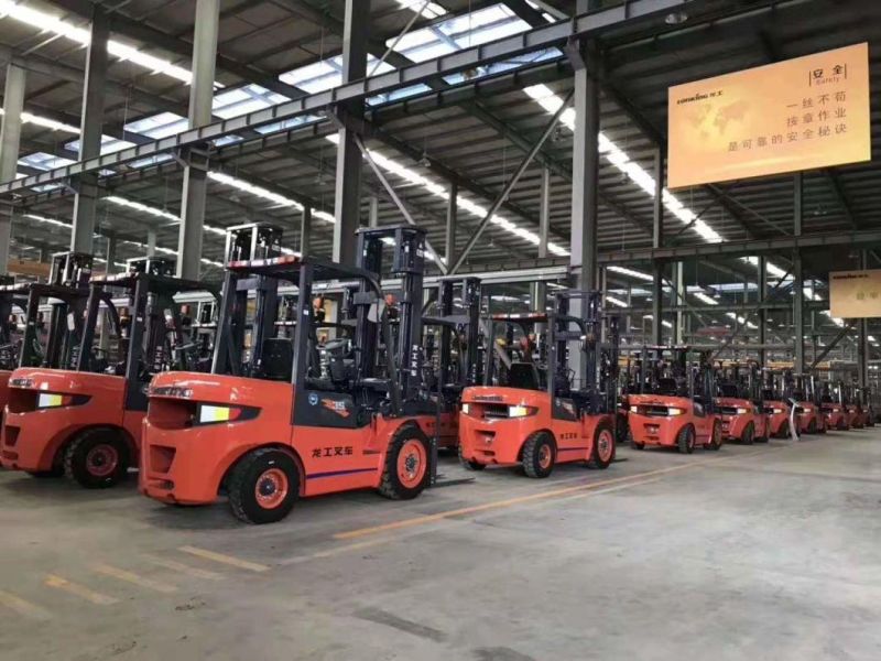 Lonking 3.5ton Diesel Forklift LG35dt Cpcd35 Forklift with Side Shifter and Spare Parts Price