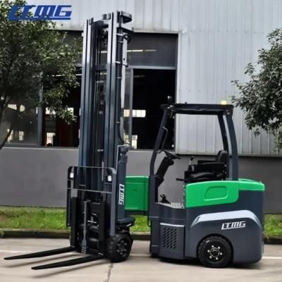 China New Ltmg Truck Battery Mini 3 Ton Very Narrow Aisle Forklift
