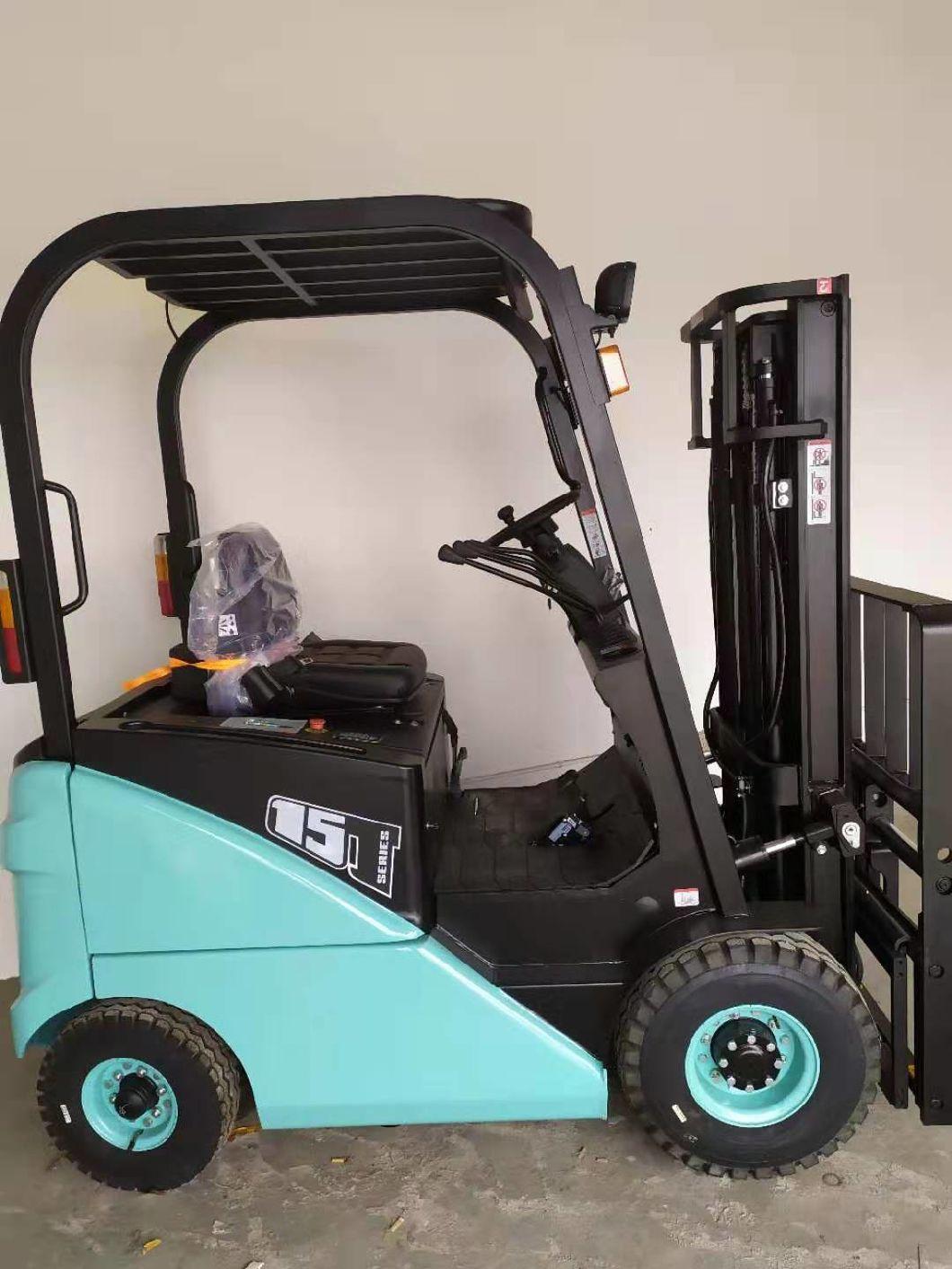 Small Electric Forklift PARA Bajar Contenedores