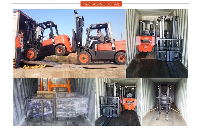 Cheap 2.5t Drive Wheel Gas Forklift / Diesel Forklift