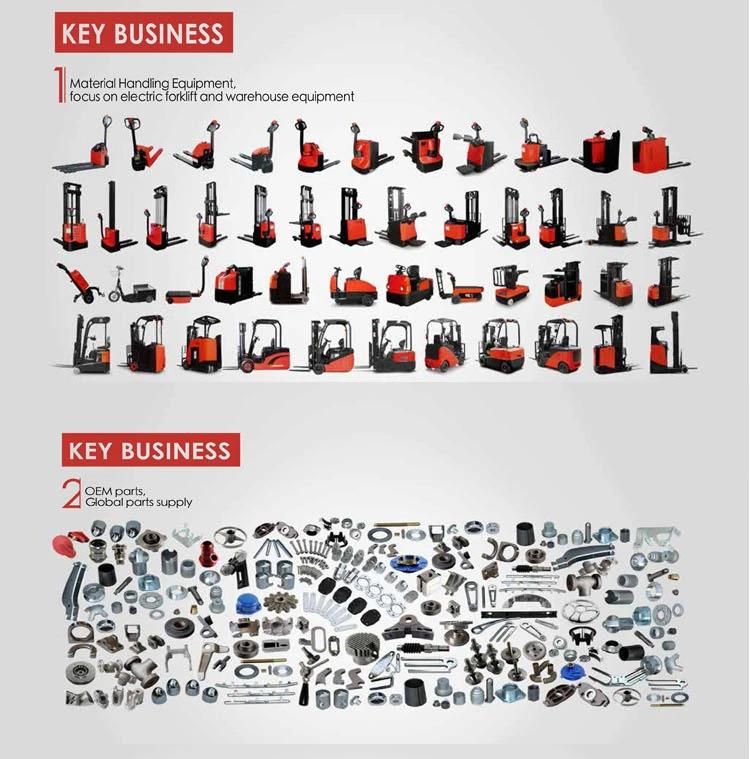 3-6m 4000kg/4ton Battery Electric Forklift Truck Container Mast