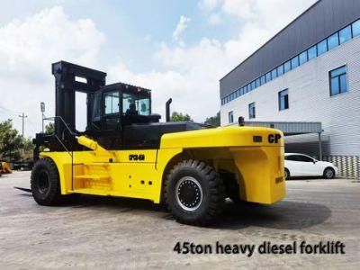 25-45 Ton Diesel Forklift Truck Heavy Duty Forklift 15 16 18 20t 22 25 28 30 32 35 36 40 45 50ton Forklift Price for Sale