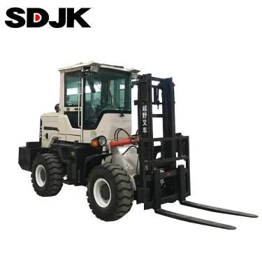 off Road Forklift 3ton 5ton 6ton Rough Terrain Forklift for Sale