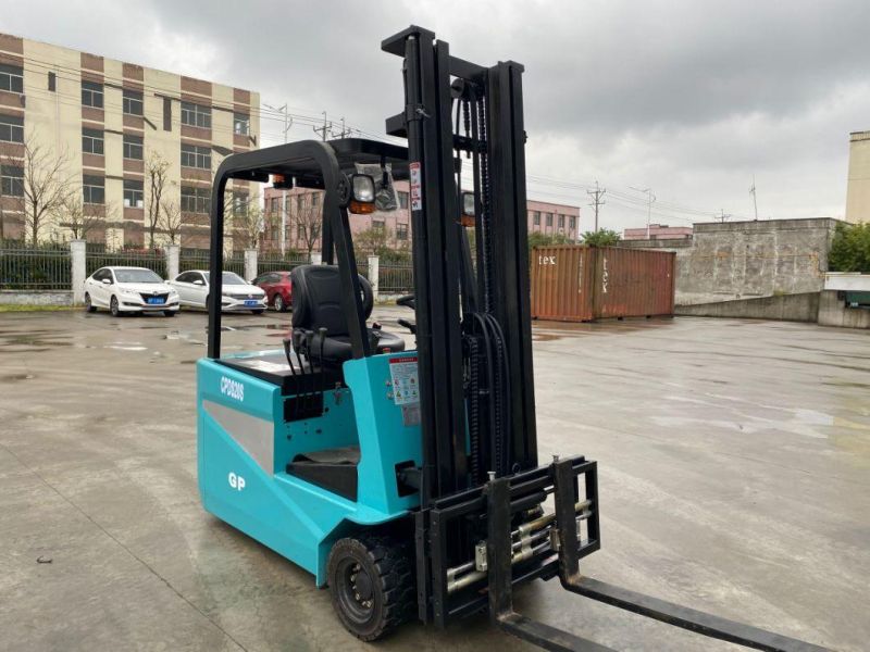 Mini 1.6 Ton 3-Wheel Electric Forklift Flexible Small Battery Forklift