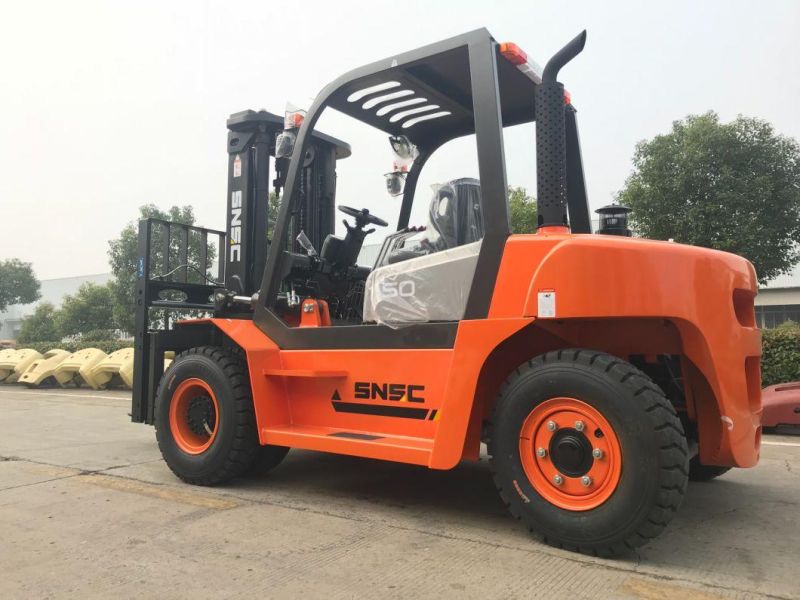 Montacargas 5ton Chariot Elevateur Diesel Electric LPG Gasoline Petrol Forklift