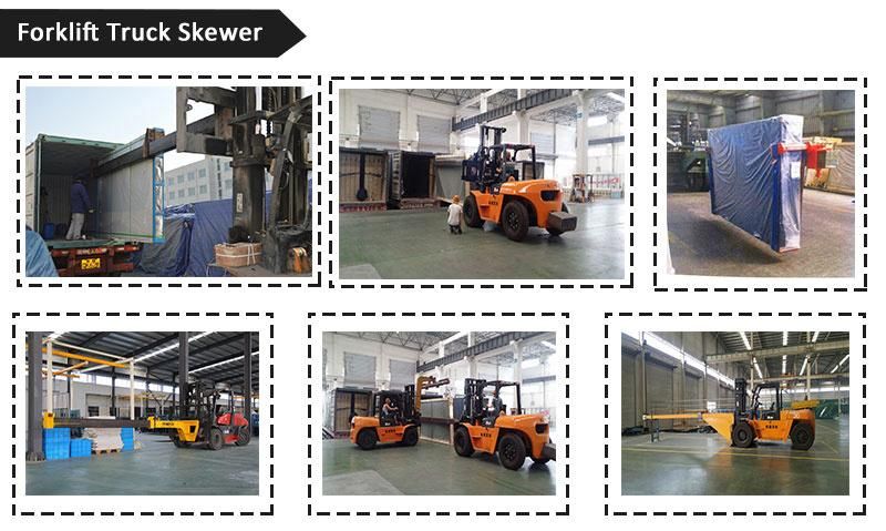 Loading and Unloading Glass Tool Forklift Skewer