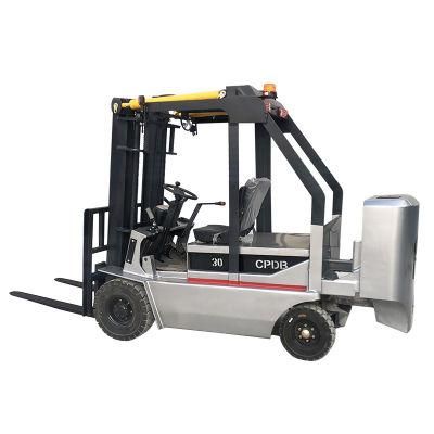 Hot Sale New 2022 Huaya China Battery Forklift Hydraulic Rear Counterweight Retractable Fb30