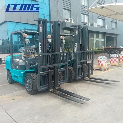 Ltmg 3.8 Ton Diesel Forklift with Triplex Container 5m Mast