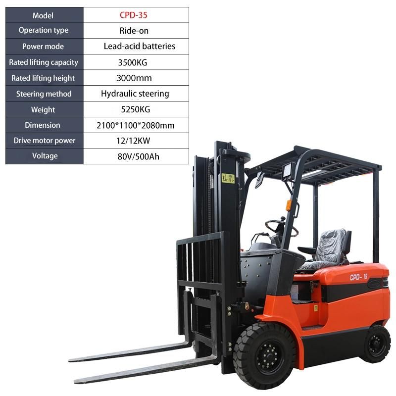 Electric Truck Fork Lift Mini Forklift Price