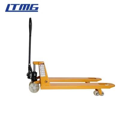 New Ltmg Forklift Stackers 2500kg Hand Manual Pallet Truck with Factory Price