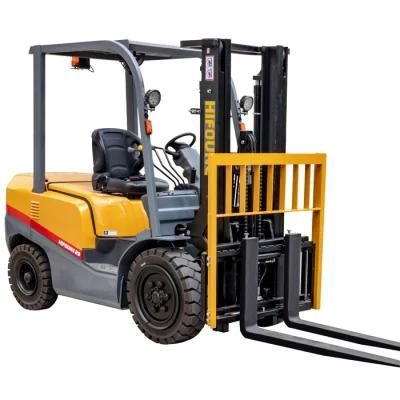 Wholesale Hifoune Brand 3 Stage 4.5m Mast 3000 Kg Diesel Forklift