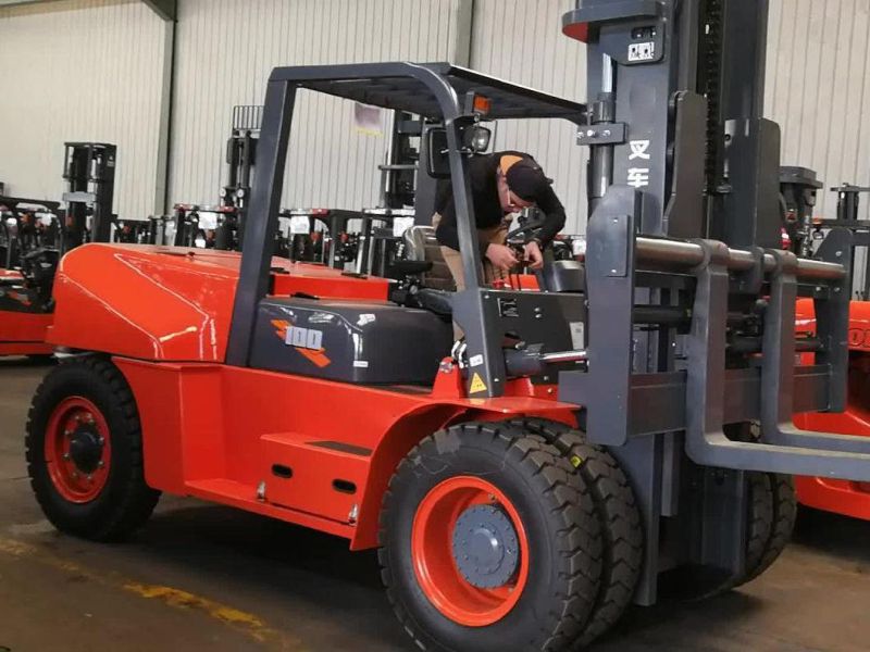 10ton Hand Forklift Truck LG100dt in Stock