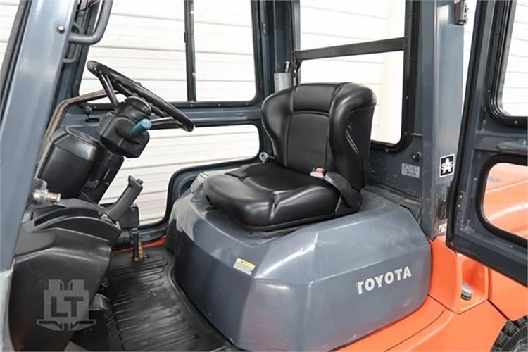 Used Diesel Forklift Toyota 7f50 Good Performance Japanese Isuzu Engine Diesel Used Forklift on Sale