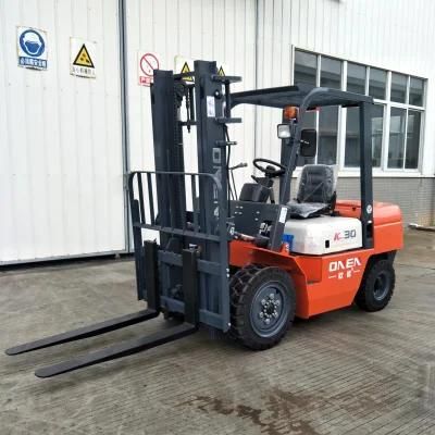 1070*124*45 500mm Onen Iron and Plastic Film High Lift Pallet Truck LPG Forklift
