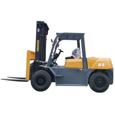 Hot Sale Brand Hifoune Stirling Engine Generators 8 Ton Diesel Forklift Truck Made in China