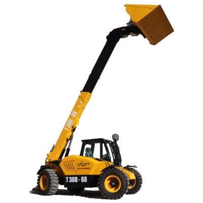 Welift 3.5ton 4ton 5ton 6.5m 7m 4X4 Diesel Telescopic Forklift Trucks All Terrain Telescopic Handler Agricultural Machinery