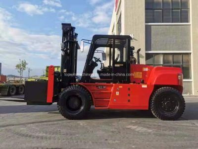 Heavy Duty 10 Tons Diesel Forklift Fd100t Stable and Durable