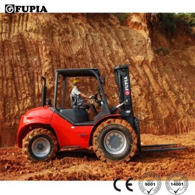 2-Wheel Drive 5 Ton Rough Terrain Forklift High Durability All Terrain Forklift for Sale