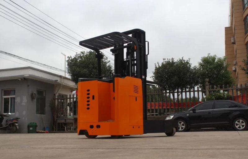 Electric Forklift Mini Narrow Aisle Electric Reach Truck