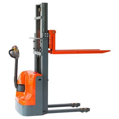 2 Ton 1.6m Electric Powered Walkie Battery Pallet Truck Stacker