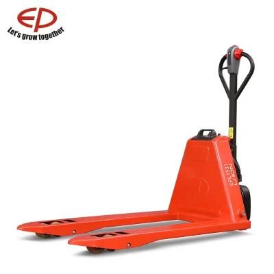 High Quality 1.5t DC Motor Electric Pallet Truck with 24V Battery