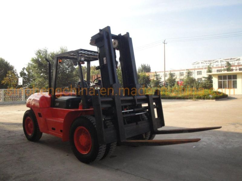 10 Ton China Diesel Forklift Truck Factory Sh100