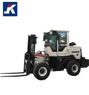 3ton-5ton off-Road and Loading Forklift Truck Rough Terrain Diesel Forklift