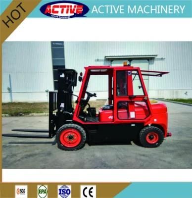 4 Ton Loading Capacity Forklift Truck with High Quality and Powerful Performance