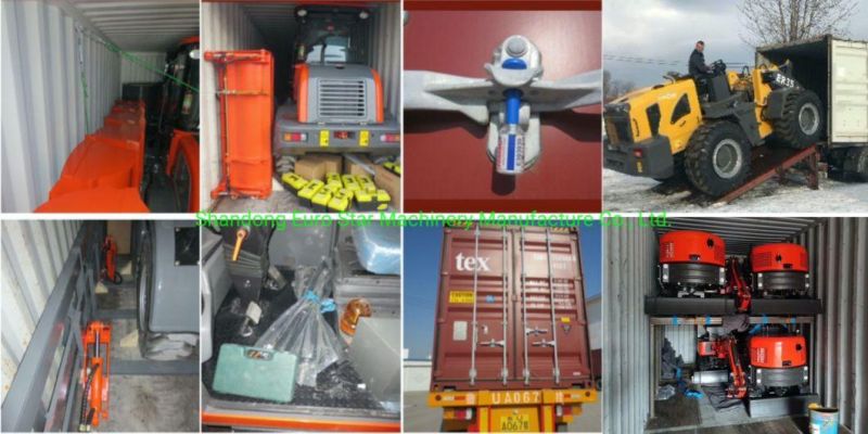 Ez936f 3t Wheel Forklift Truck Small Loader Multi Functional Mini China Forklift for Manufacturer Construction Medium Bucket Machinery Compact Front Loader