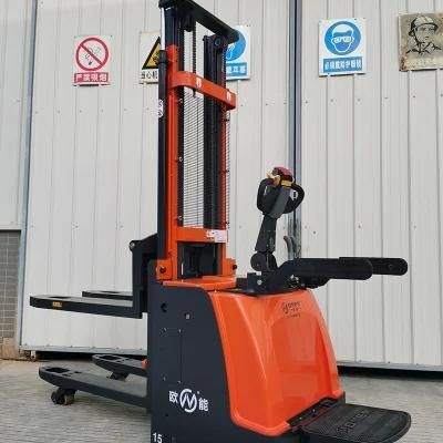 Electric Jiangmen Stand on Driving Forklift Cdd