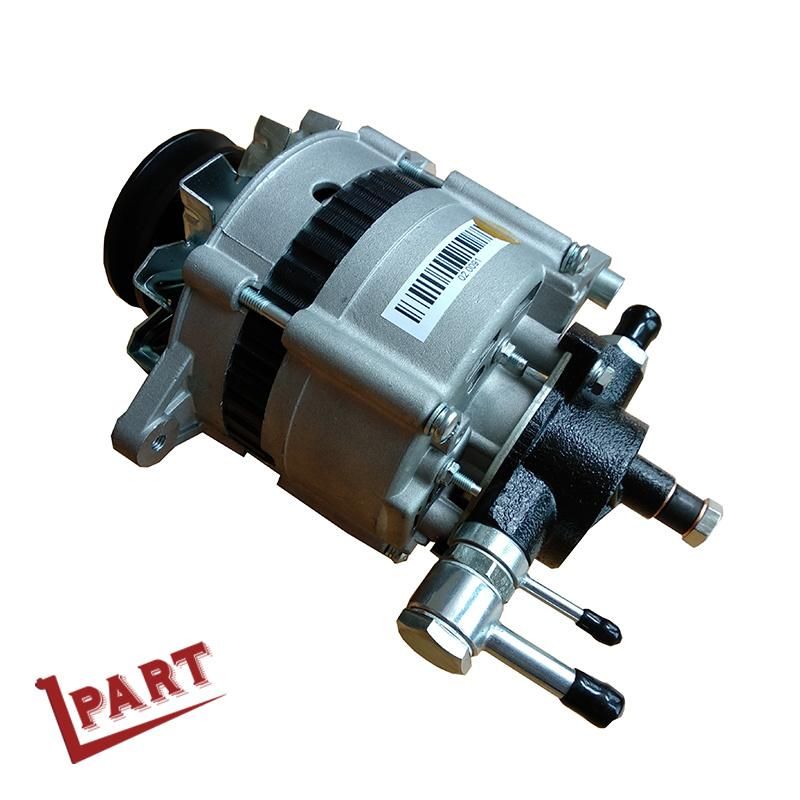 Forklift Parts Td27 Alternator with Vacuum Pump