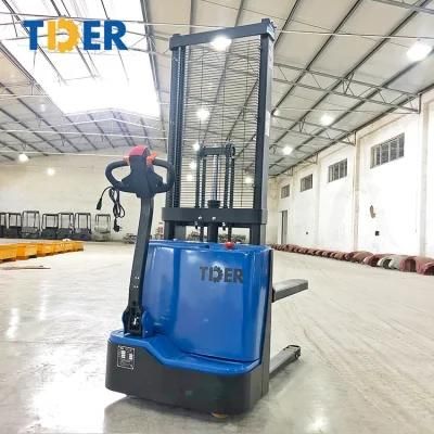 Stacker New Tder China Price Electric Walk Behind Forklift Tes15