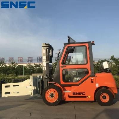 China Lp Gasoline Forklift Trucks Machine with Japan Engine