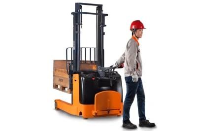 CE Approved 1500kg 1.5 Ton Electric Reach Stacker for Warehouse