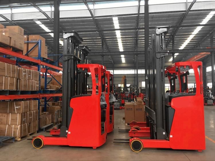 Sit Type 1.6ton Electric Reach Truck Forklift