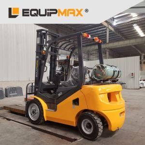 3m 4.5m 6m Lifting High 3.5ton LPG Dual Fuel Forklift for Sale