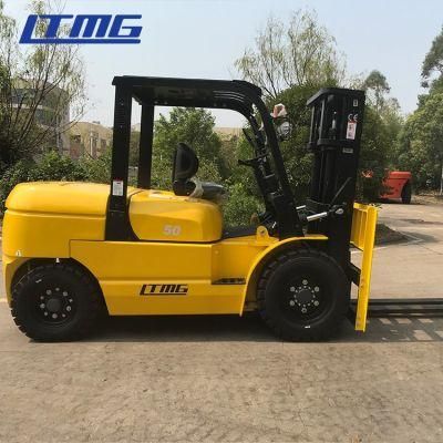 Ltmg Forklift 4.5ton 5 Ton Diesel Forklift with Auotomatic Transmission and Japanese Engine
