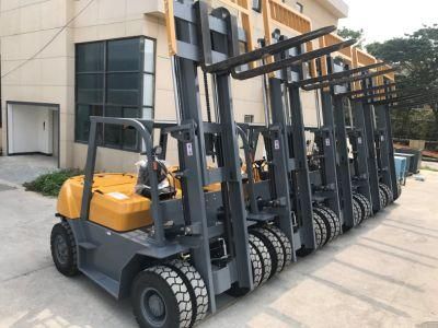 Mini 4 Ton Warehouse Counterbalanced Diesel Forklift with Nissan Engine