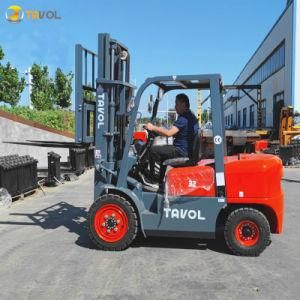 Automatic Diesel Forklift 2ton 2.5ton 3ton 3.5ton 4ton 5ton with Isuzu Engine