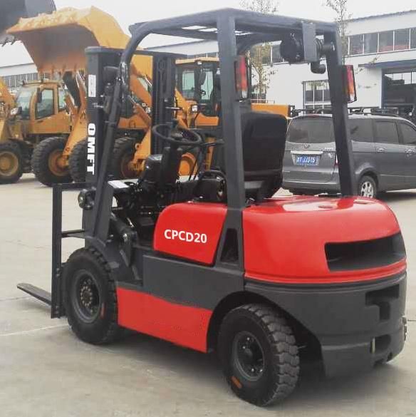 2ton Diesel Forklift with Chinese or Japanese Engine 3m 3.5m 4m 4.5m 5m 5.5m 6m Mast
