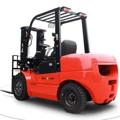 Mistubishi S4s Engine 3500kg Diesel Open Warehouse Outdoor Forklift