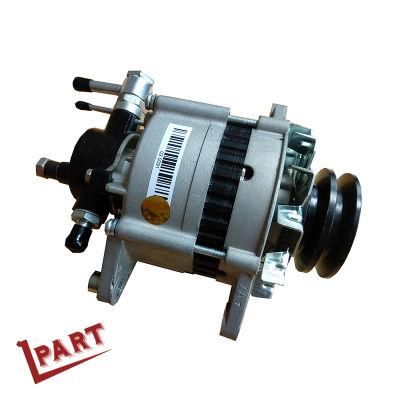Forklift Parts Td27 Alternator with Vacuum Pump