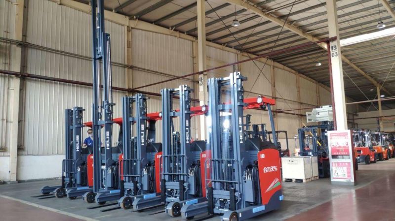 Heli 1.5ton Electric Reach Truck Cqd15 with Side Shift