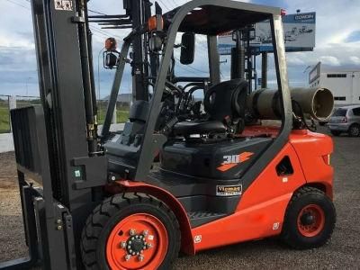 Logistics Equipment Lonking 3t Gas Forklift LG30glt with High Performance