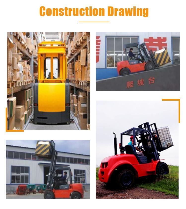 Hot Sale 5 Ton Diesel Forklift Machine for Sale with Attachments Mini Forklift Small Diesel Forklift