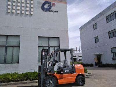 4t Lowest Price Diesel Balanced Weight Truck Forklift with CE (CPCD30)