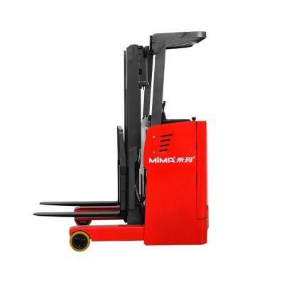 2000kg Stand on Electric Reach Truck with Curtis Controller
