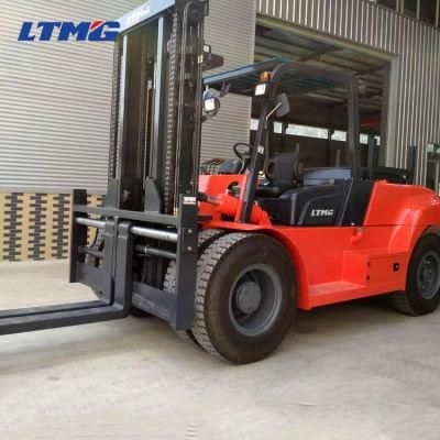 Ltmg Big Diesel Forklift 12 Ton Heavy Duty Counterbalance Forklift with Side Shifter and Various Attachment